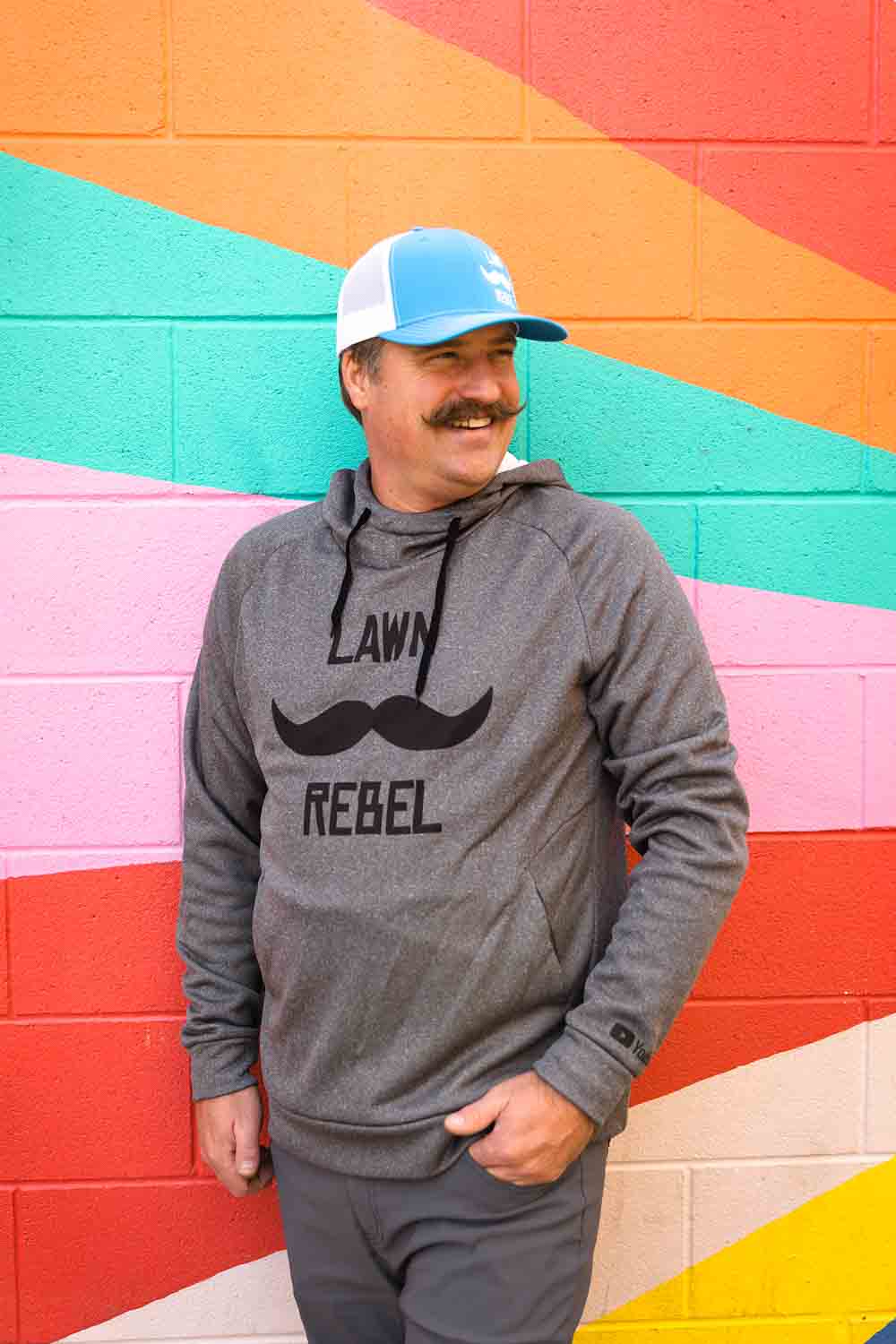 Classic Lawn Rebel Fleece Pullover Hoodie – Lawn Rebel